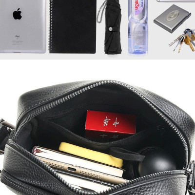 Túi đeo chéo nam DA BÒ THẬT - BEE GEE DCN9425