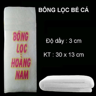 Bông Gòn Lọc Nước Hồ Cá 60x13cm | Vật Liệu Lọc Bể Cá Cảnh Cao Cấp