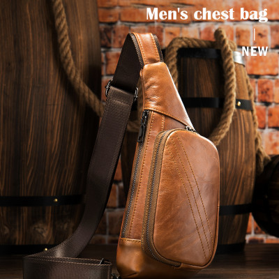 Túi đeo chéo nam DA BÒ THẬT – BEE GEE DCN9336A