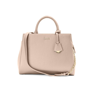 Túi xách nữ công sở Gence da bò Mill TX23 Cenere (màu be pha xám)