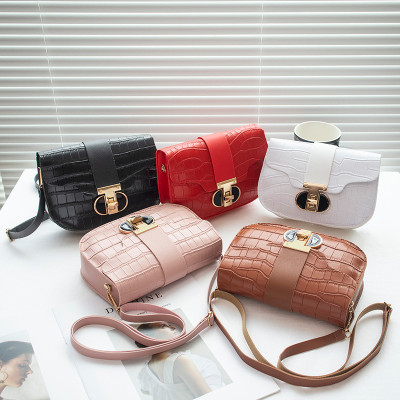 Túi Xách Nữ, Túi Đeo Chéo Nữ Cao Cấp Dáng Vuông Họa Tiết Da Cá Sấu Đi Chơi, Đi Tiệc Phong Cách Hàn Quốc