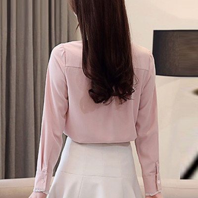 Áo Sơ Mi Nữ Dài Tay Thanh Lịch