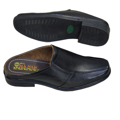 Dép Bít Mũi Nam HÀ NAM Da Bò Thật Cao Cấp GSB20139