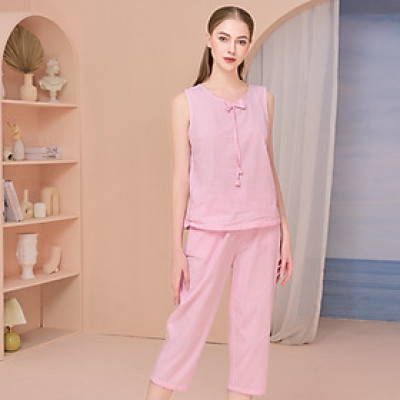 Bộ Đồ Kate Lửng Nữ Vincy Thoáng Mát  BKL090S31