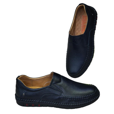 Giày Mọi Nam Da Bò Thật TiTi ĐÔ Cao Cấp GM2068d