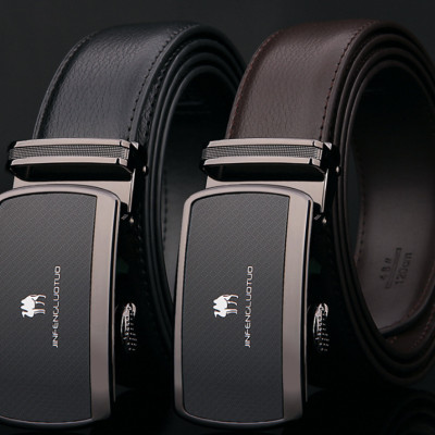 Thắt lưng nam da bò nguyên chất mặt khóa tự động hợp kim cao cấp