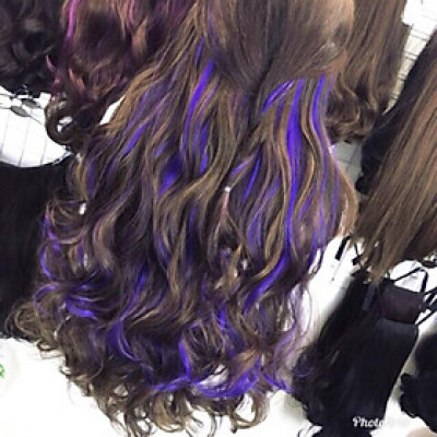 Tóc giả kẹp phím nữa đầu cao cấp móc line