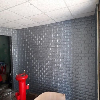 Bộ 10 Tấm Xốp Dán Tường 3D Giả Gạch Màu 70cmx77cm