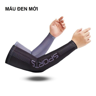 Combo Khăn ống cổ và găng tay chống nắng chống lạnh vải thun thoáng mát thích hợp cả nam và nữ UPF50+ Đen Cấp