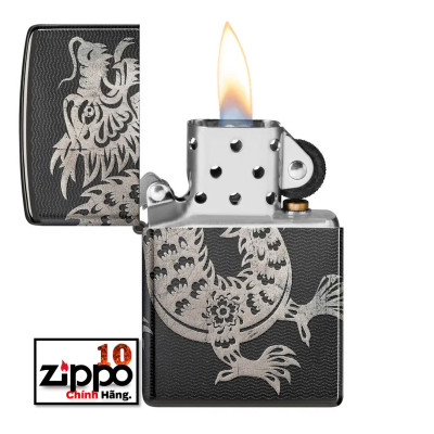  Bật lửa Zippo 46260 Lucky Dragon Design - Chính hãng 100%