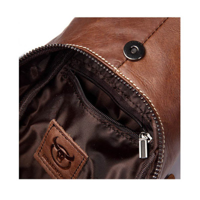 Túi đeo chéo nam DA BÒ THẬT – BEE GEE DCN9094