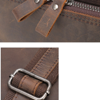 Túi đeo chéo nam DA BÒ THẬT phong cách mới  - BEE GEE DCN9315B