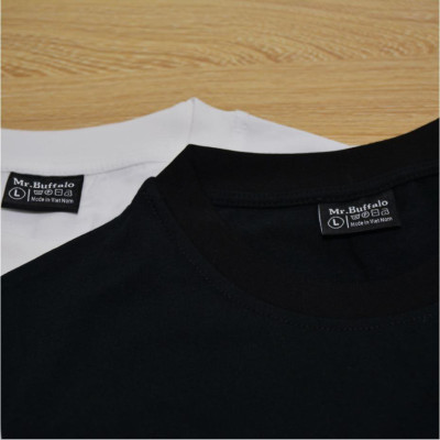 Áo Thun Cặp, Đôi Mr.Buffalo cún shiba đầy pin Tshirt Cotton 100% Unisex Form Oversize Local Brand T59