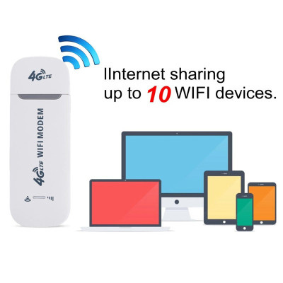 USB phát wifi từ sim 4G 5G Dongle, Dcom wifi, bộ phát wifi tốc độ cao sử dụng mọi loại sim - Hàng chính hãng / Hàng nhập khẩu