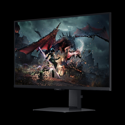 Màn Hình Gaming Samsung 32 Inch Odyssey G50D QHD 180Hz LS32DG502EEXXV - Hàng chính hãng