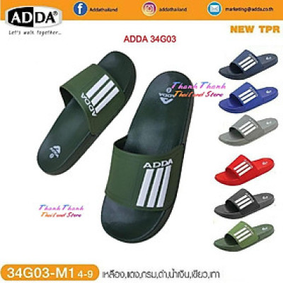 Dép nam quai ngang Thái Lan Adda 34G03