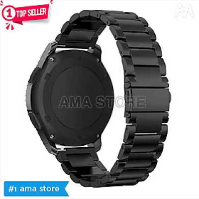 Dây đeo Đồng hồ nam nữ Khóa bướm Chất liệu Thép không gỉ size 22mm Phù hợp cho Đồng hồ AMA H10 và các Đồng hồ khác có cùng Kích thước Hàng nhập khẩu