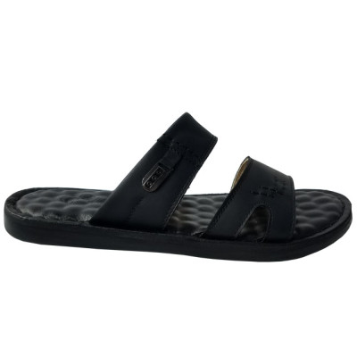 Dép Nam Quai Ngang Da Bò BIGGBEN Cao Cấp DN282