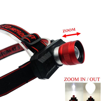 Đèn Pin LED Đội Đầu Sạc USB - Chính Hãng 