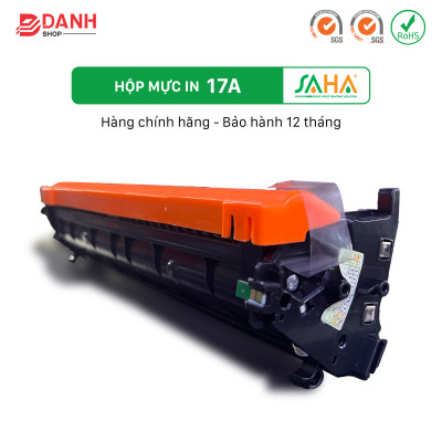 Hộp mực in SAHA 17A cho máy in HP LaserJet Pro M101 / M102, MFP M130 - Hàng chính hãng