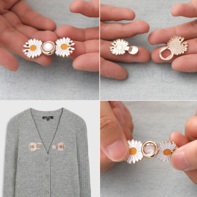 Khóa Cài Áo Quần, Nút Cài Cổ Áo Hán Phục Cổ Trang Trung Quốc, Sườn Xám, Áo Choàng Hình Hoa Cúc, Thỏ