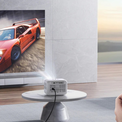 Máy chiếu Mini thông minh Yaber L1 Android Tivi hỗ trợ Full-HD 1080p 4K- Hàng Chính Hãng - Thương hiệu Máy chiếu mini Máy chiếu gia đình văn phòng tốt nhất