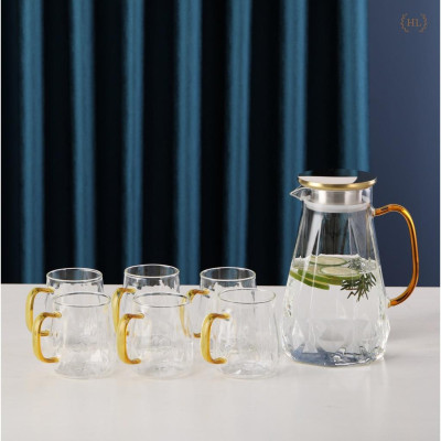BÌNH THỦY TINH CHỊU NHIỆT | Bình thủy tinh borosilicate siêu nhẹ - chịu lực - chịu nhiệt phong cách Vintage 2022 