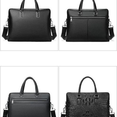 Cặp nam văn phòng da bò thật Marrant BHM17613 Màu Đen Túi xách công sở nam. Vừa laptop 14inch. Hàng chính hãng.