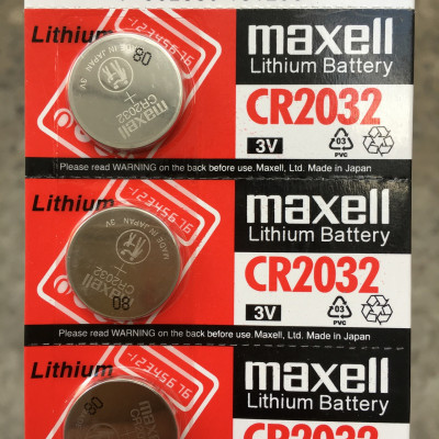 Pin CR2032 Maxell Lithium 3V vỉ 5 viên