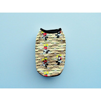 ÁO THUN BA LỖ CUTE THÔNG HƠI SIÊU DỄ THƯƠNG TỪ 1-5KG DÀNH CHO THÚ CƯNG CHÓ MÈO