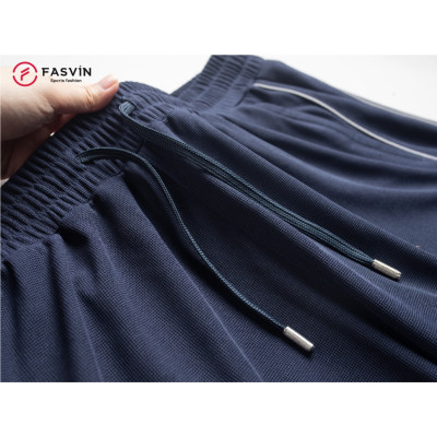 Bộ quần áo nam Bigsize từ 80 đến 100kg Fasvin chất vải tổ ong mềm co giãn thoải mái AT25206