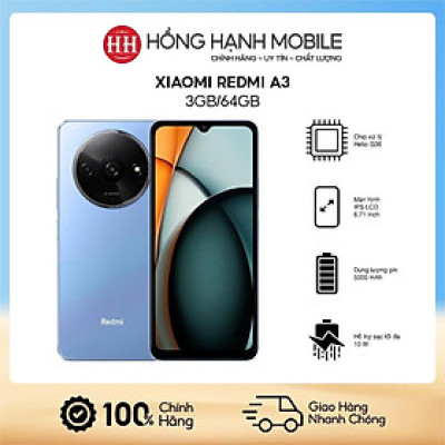 Điện Thoại Xiaomi Redmi A3 3GB/64GB - Hàng Chính Hãng