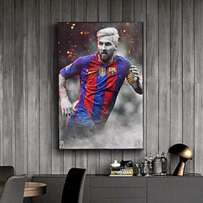 Bộ tranh cầu thủ bóng đá khung composite- T39.Sii