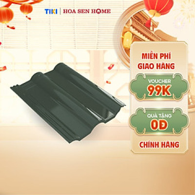 Ngói tráng men cao cấp Casa Pro, men bóng cao cấp, chống thấm, chống rêu mốc - Hoa Sen Home - hàng chính hãng