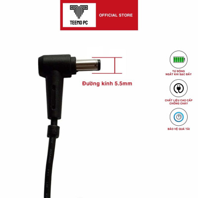 Sạc Tương Thích Cho Laptop Asus K46 K46C K46Ca Adapter 19V-3.42A - Hàng Nhập Khẩu New Seal TEEMO PC TEAC248