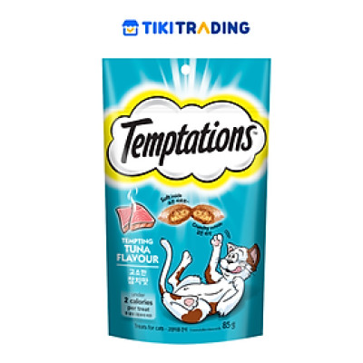 Bánh Thưởng Cho Mèo Temptations Vị Cá Ngừ 75g/túi