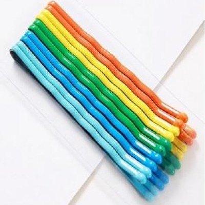 Set 8 kẹp tăm cầu vồng cực dễ thương, màu chọn ngẫu nhiên