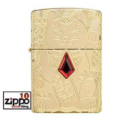 BẬT LỬA ZIPPO 49802 LUCKY CAT
