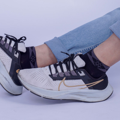 Hộp 5 đôi tất vớ nam cổ ngắn kẻ caro MRM Manlywear - cùng màu, chất liệu sợi cotton êm chân, mềm mại thoáng mát, chống hôi chân