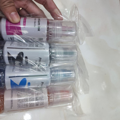 Bộ mực 4 màu dành cho máy in Epson L1110 L3110 L1250 L3210 giá rẻ