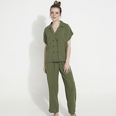 Bộ Đồ Tole Dài Nữ Vincy Thoáng Mát BKD010W11