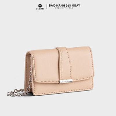 Ví Yuumy ( Thời trang nữ phối dây đeo chéo mini xinh xắn - Ví da Seasand YV101 )