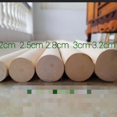 Gậy Arnis tập võ - Gậy thi đấu - Gỗ Bạch Lạp - Độ dài 70cm