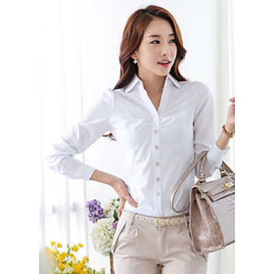 Sơ mi nữ công sở tay dài sm44