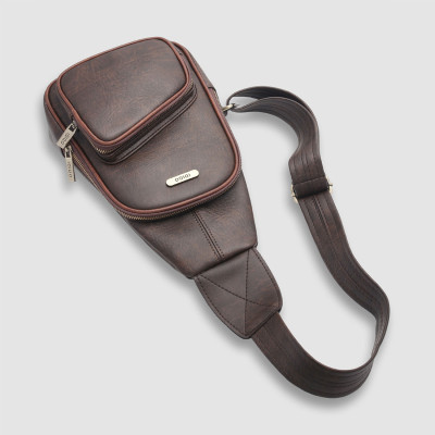 Túi đeo chéo trước ngực nam dáng đứng MB2-309