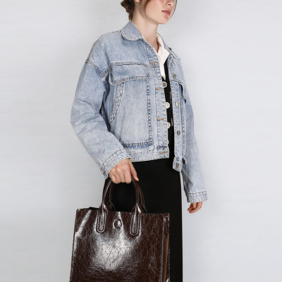 Túi xách nữ thời trang công sở cao cấp DA BÒ THẬT – BEE GEE CCS5560