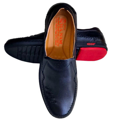 Giày mọi nam da bò thật HÀ NAM cao cấp GM2037