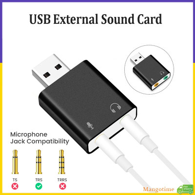 Sound card âm thanh USB 7.1 CH cho máy tính PC - Hàng Nhập Khẩu
