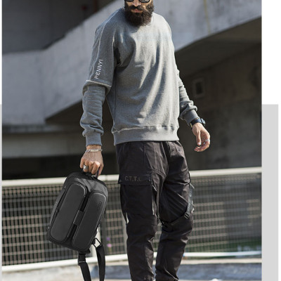 Túi đeo chéo đeo ngực nam cao cấp phong cách châu âu