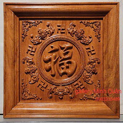 Chữ Ngũ Phúc (chữ Phúc 5 con dơi) treo trấn phong thủy